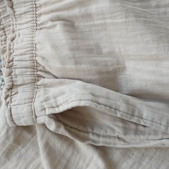 NWT Old Navy High Rise Double Weave Cotton Wide Leg Ankle Pants XLARGE - Picture 5 of 6